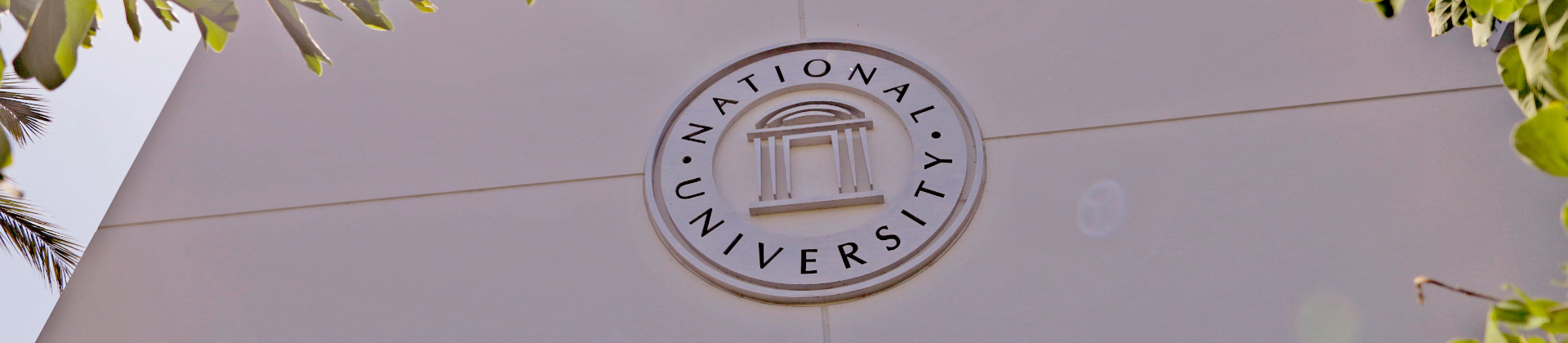 National University seal,  