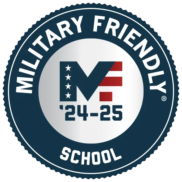 Military Friendly School 2024-2025 Badge